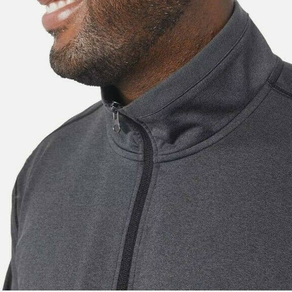32 DEGREES Men’s Heat Tech ¼ Zip pullover, gray - Picture 2 of 2